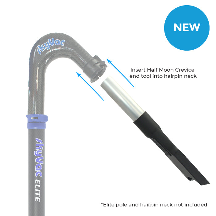 Half Moon Crevice Tool on Pole