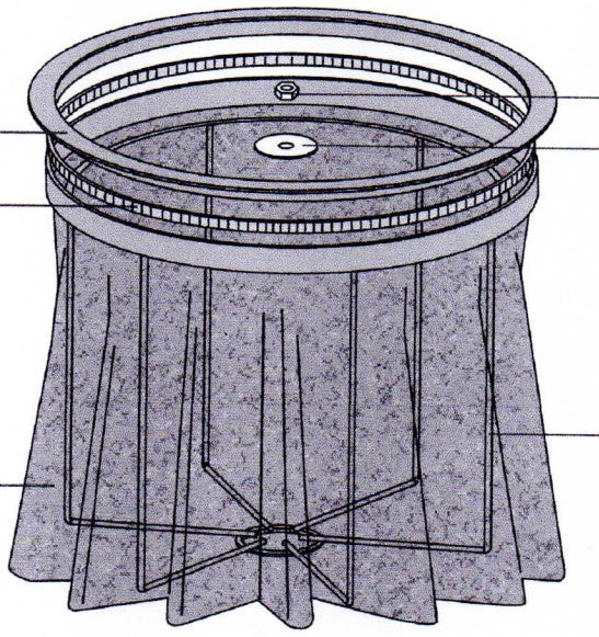 SkyVac® 150 Replacement Star Filter