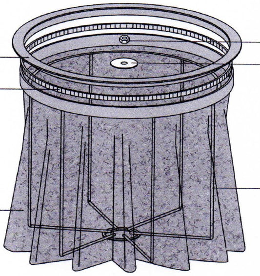 SkyVac® 150 Replacement Star Filter