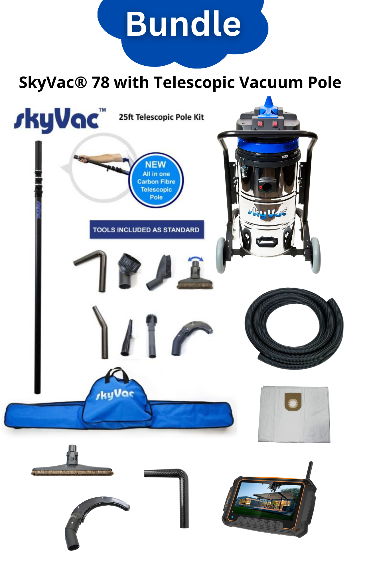 Transform Your Cleaning Routine with the SkyVac High Dusting Kit