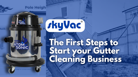 How to Start a Gutter Cleaning Business on a Budget | First Steps to Start your Gutter Cleaning Business | Blog Banner Feature Image