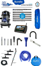 SkyVac Sonic 6 Pole Most Popular Bundle with SurveyCam
