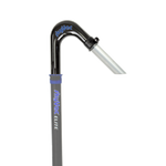 SkyVac Elite Hairpin Carbon Fiber Tool Holder for Gutter Cleaning attached to Elite Carbon Fiber Pole