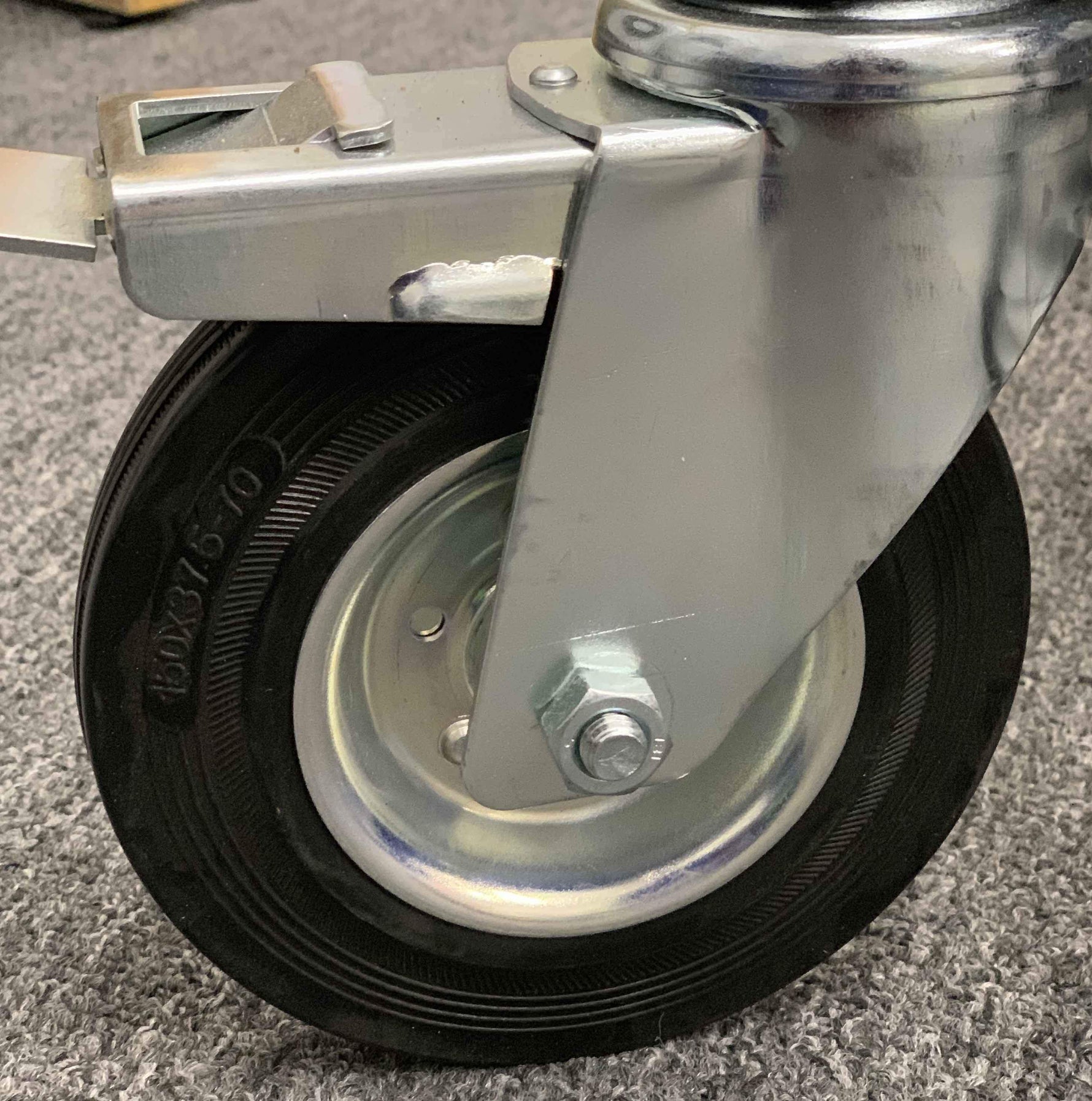 SkyVac Replacement Front Locking Caster & Wheel for Interceptor,  85 or 78